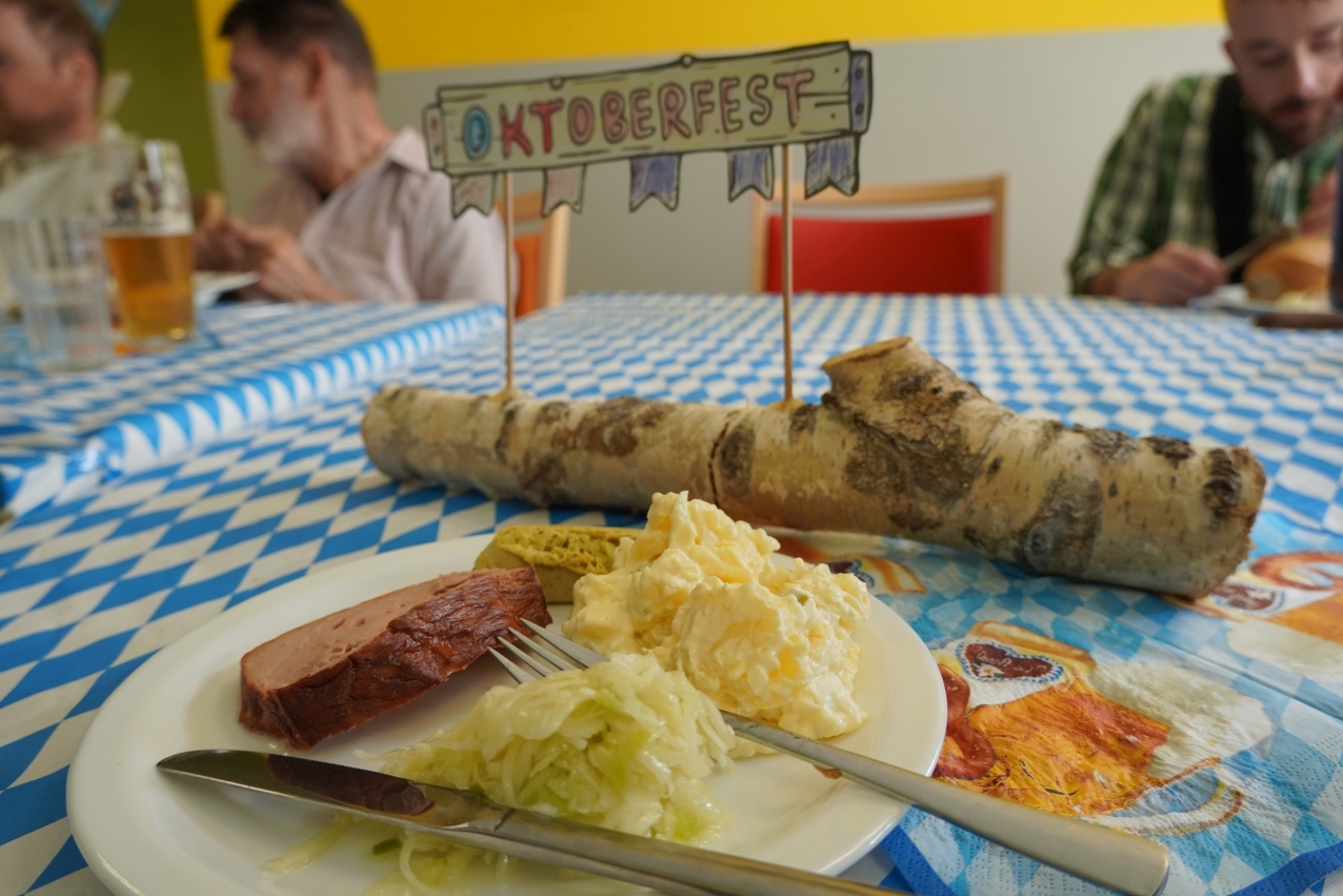 Essen am Oktoberfest